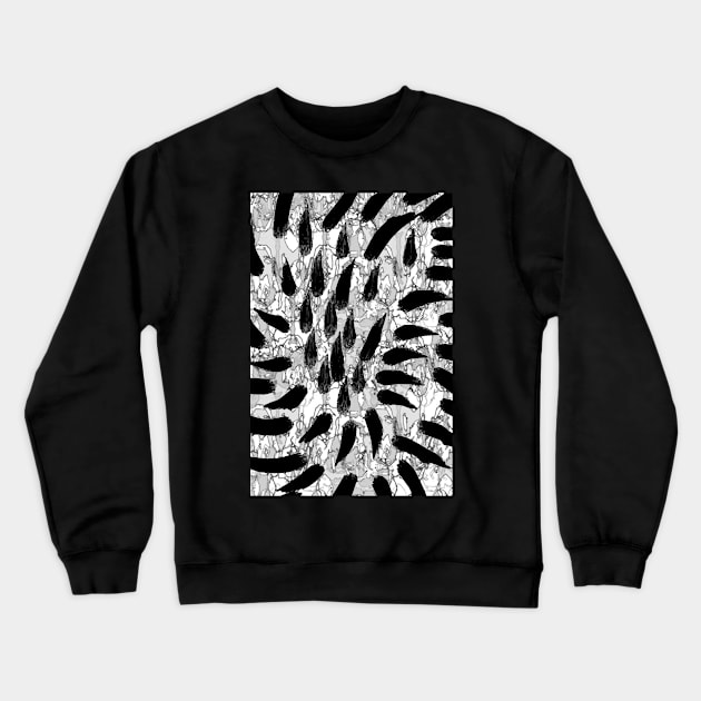 There is Calm Neneath There Crewneck Sweatshirt by HenriYoki